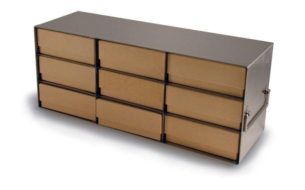 BioExcell 3x3 Upright Freezer Rack for Stan 3