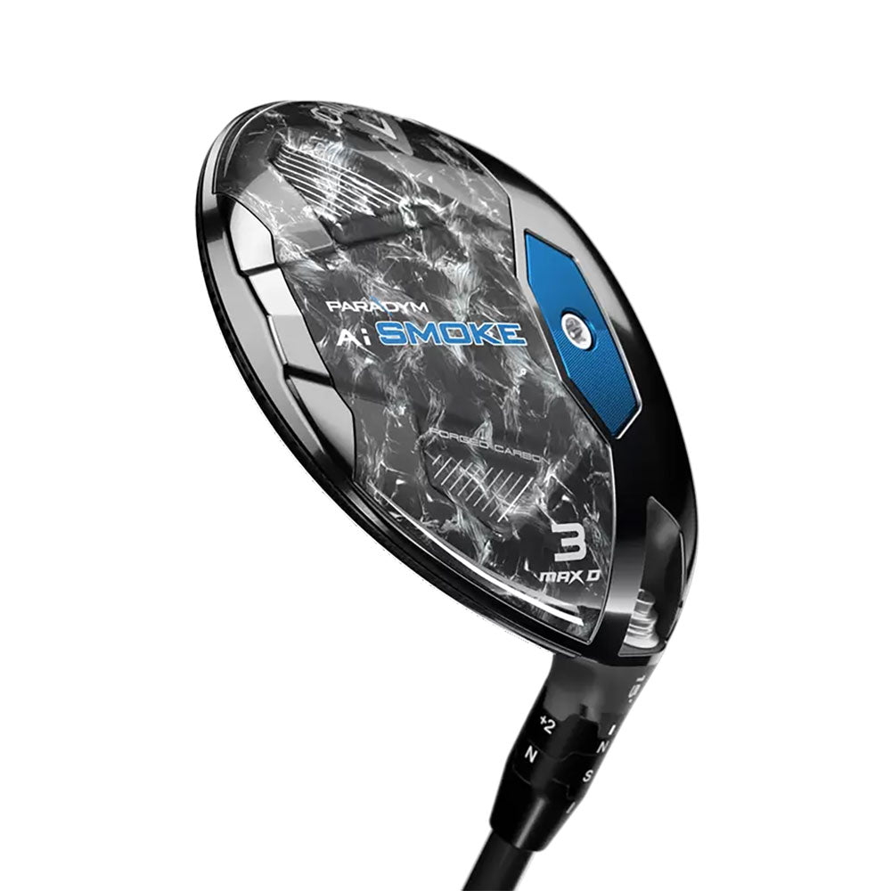Callaway Paradym Ai Smoke MAX D Right Hand Men's Fairway Wood - High Performance Golf Club for Long Drives & Precision Shots | Perfect for Golfers Seeking Distance & Accuracy on the Course