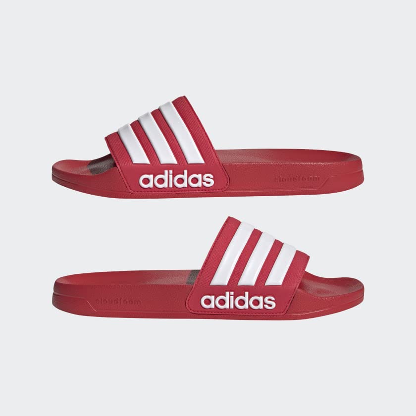 Adidas Unisex-Adult Adilette Slides - Comfortable Pool & Shower Sandals for Men & Women - Perfect for Beach, Gym, and Lounging at Home
