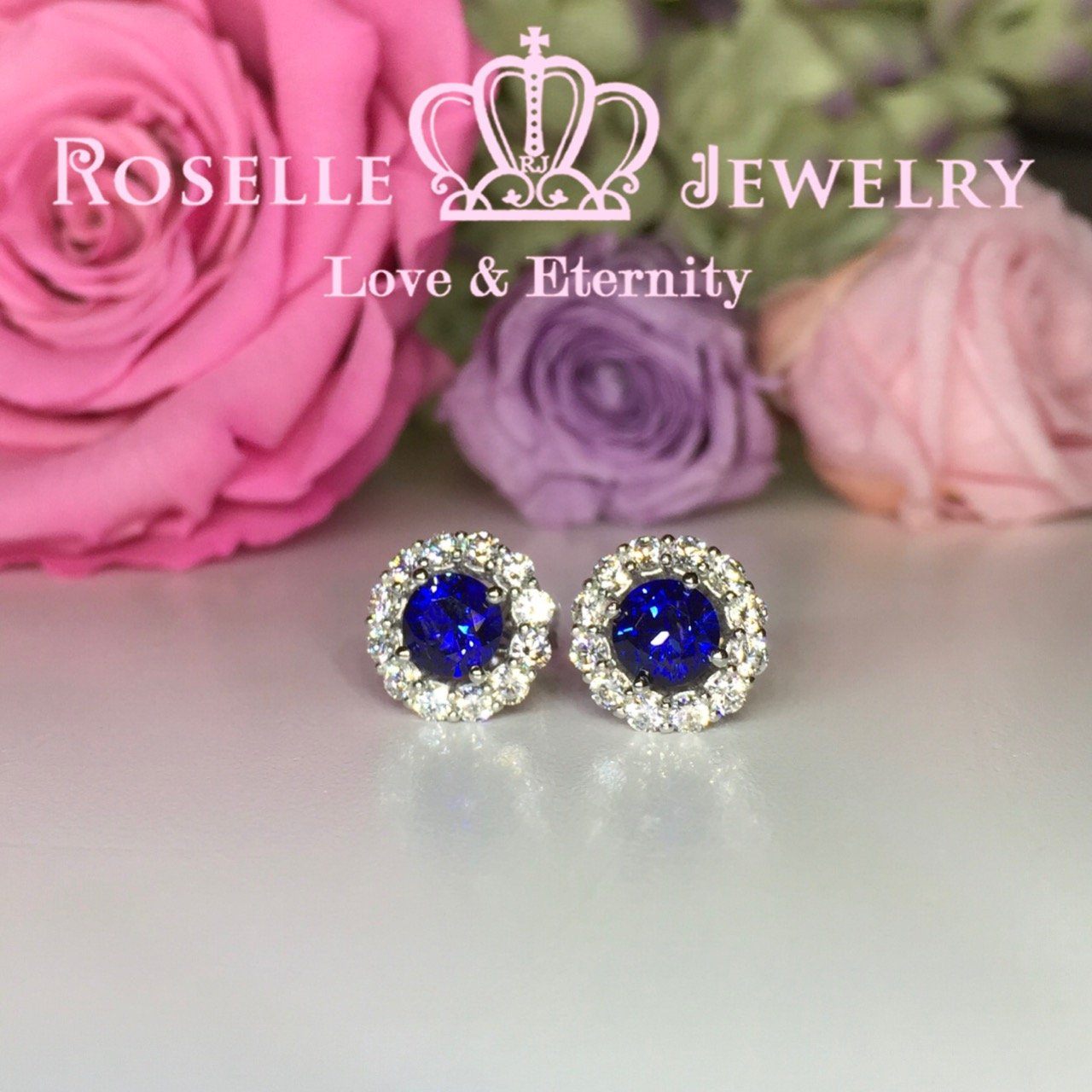Detachable Halo Stud Earrings for Women - 14K Gold Plated Cubic Zirconia Earrings | Perfect for Weddings, Parties & Everyday Wear