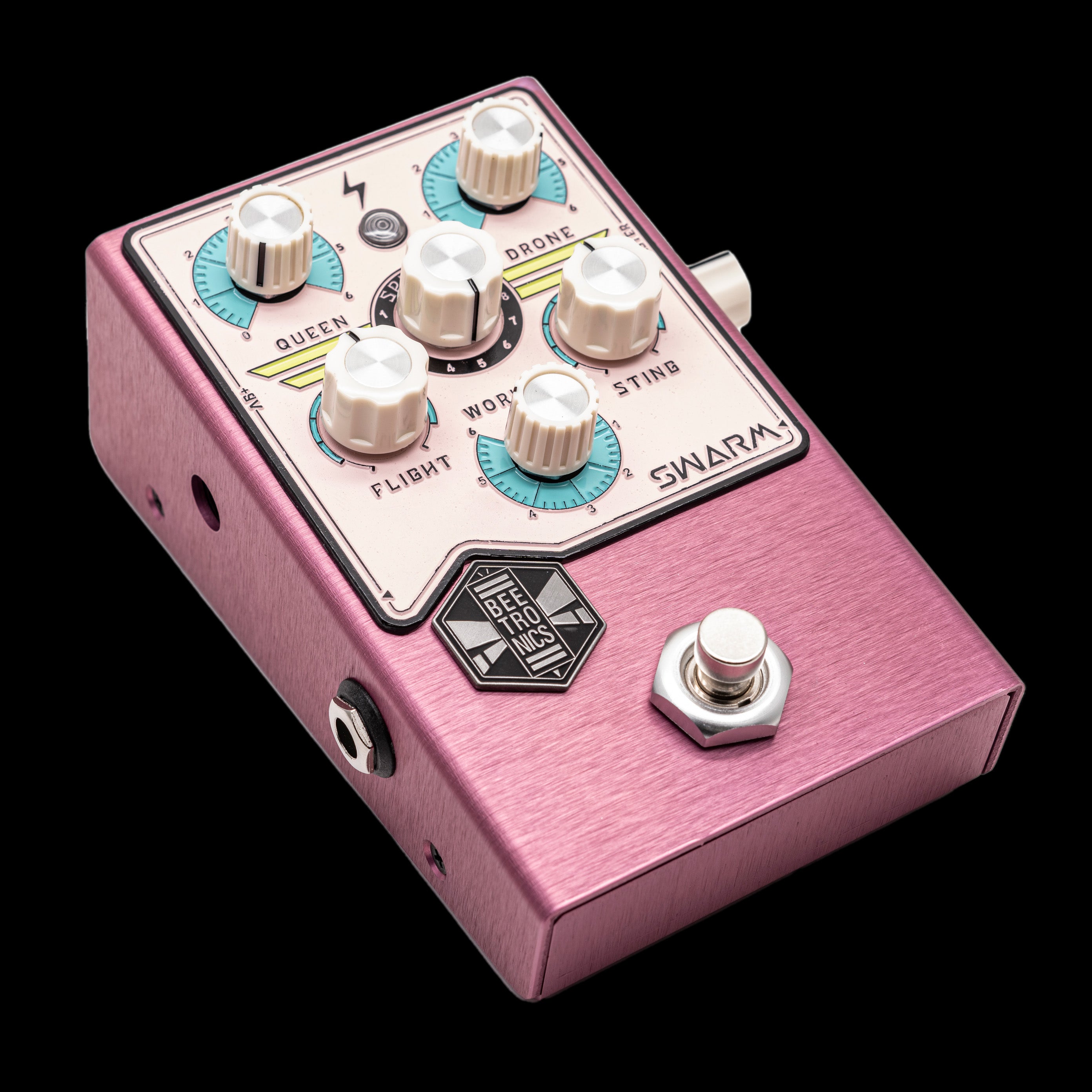 Beetronics FX Swarm Fuzz Harmonizer Limited Edition Majin Bee Guitar Pedal - Rare Collector's Item (Only 10 Made) - Perfect for Professional Musicians & Studio Recording