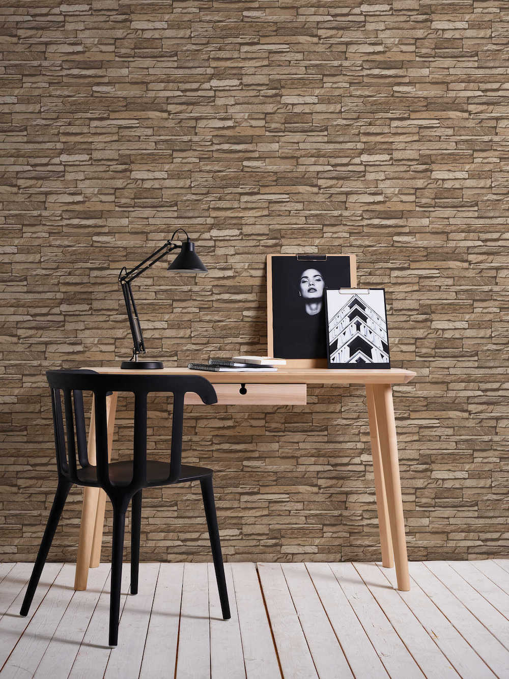 Industrial Elements Stone Slate - Natural Stone Tiles for Home & Office Decor - Perfect for Backsplash, Fireplace, and Wall Cladding