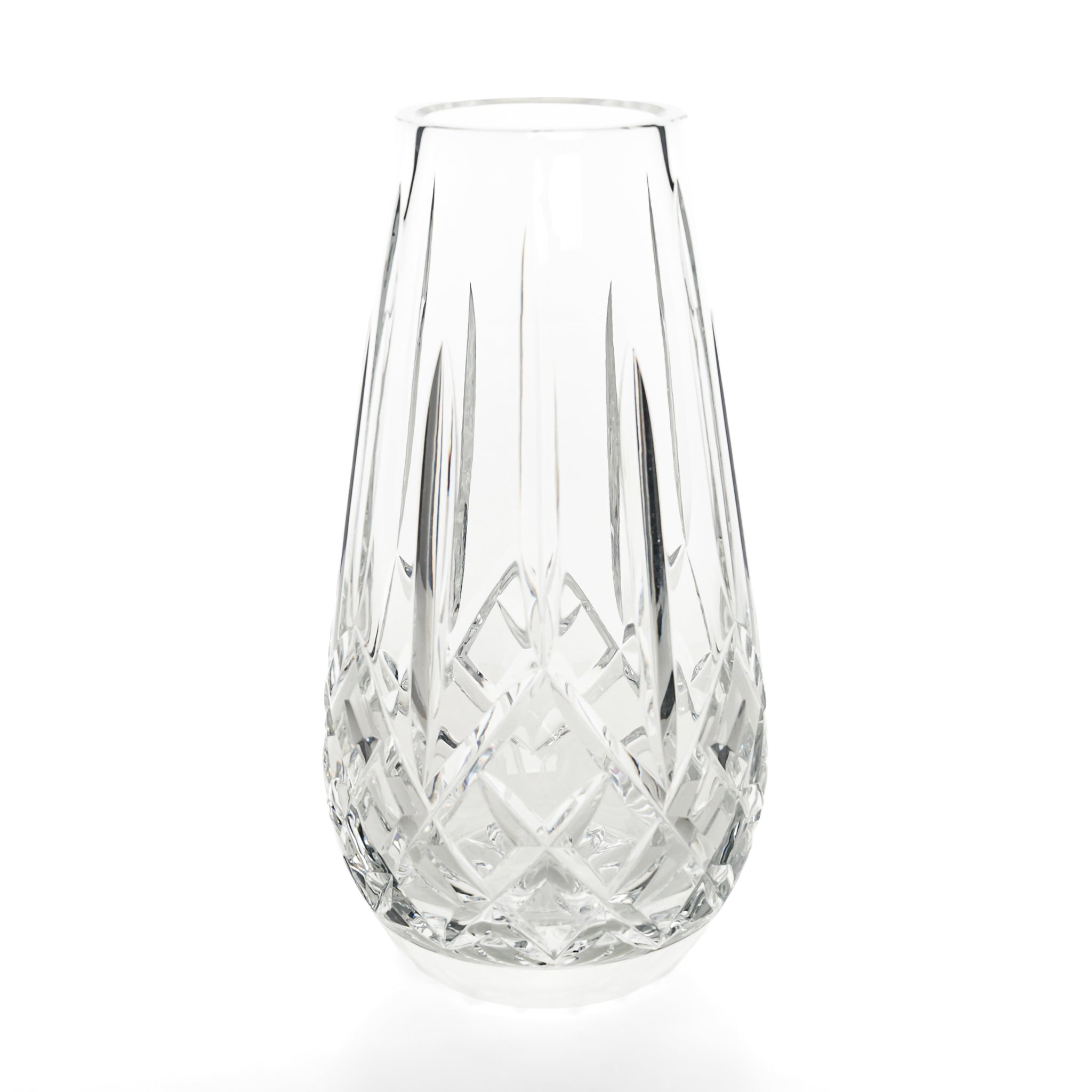 Waterford Crystal Lismore Elegant Cut Glass Vase - Perfect for Home Decor, Wedding Centerpieces & Luxury Gift Giving