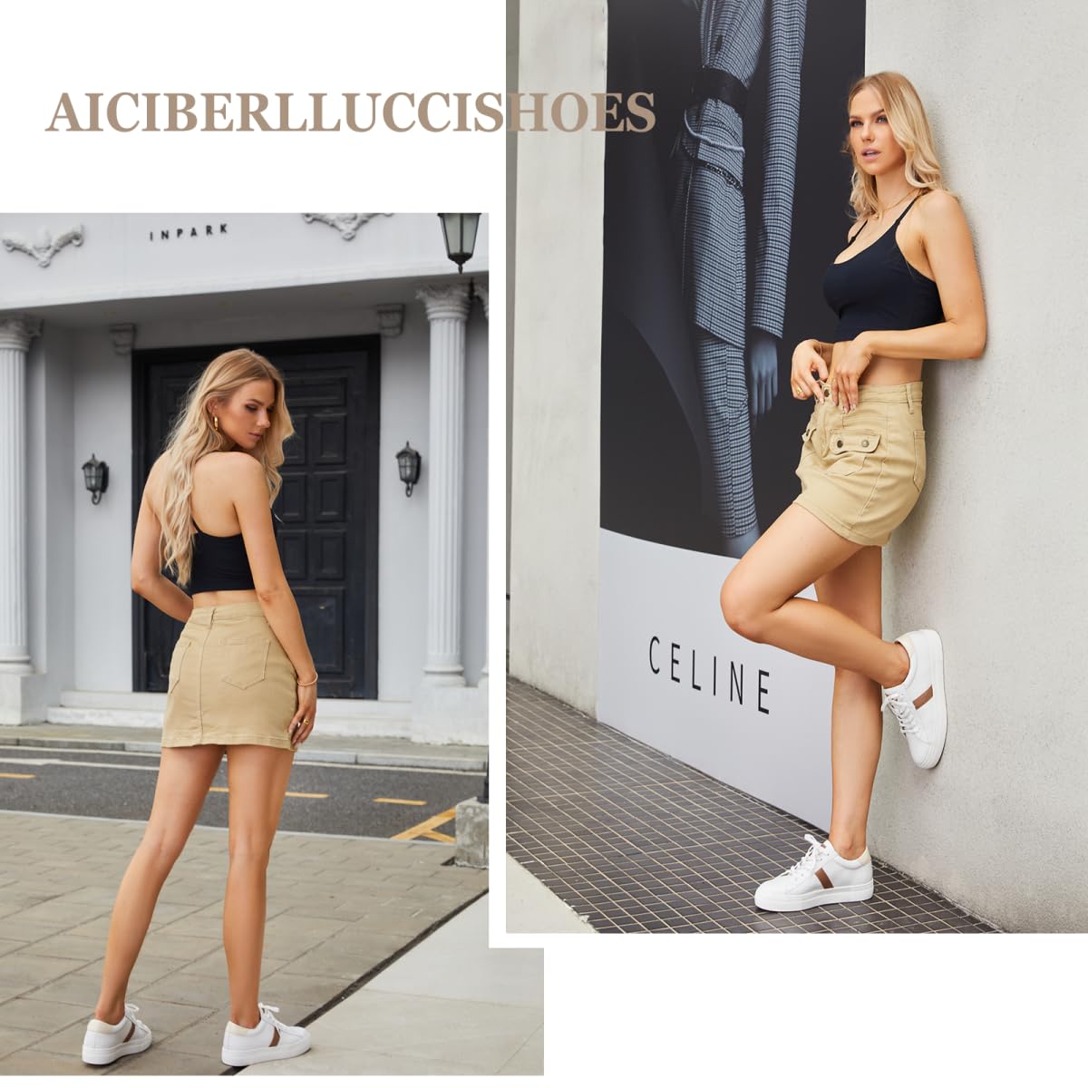 Women's Fashion Casual Leather Platform Sneakers - Comfortable Walking Shoes for Everyday Wear | Perfect for Work, Travel & Outfits