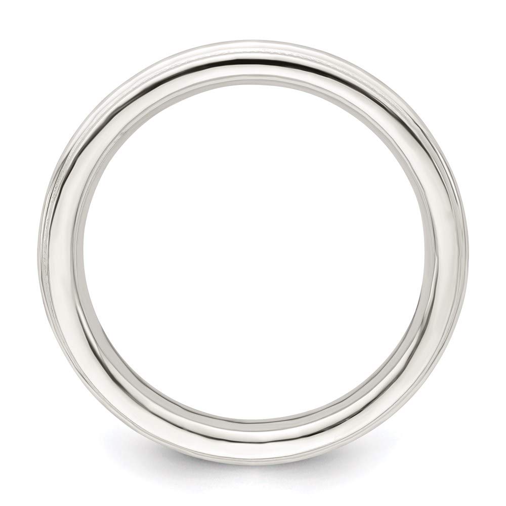 925 Sterling Silver 3mm Comfort Fit Milgrain Wedding Band Ring for Women - Elegant Bridal Engagement Ring, Fine Jewelry Gift for Her - Perfect for Proposals, Anniversaries & Special Occasions
