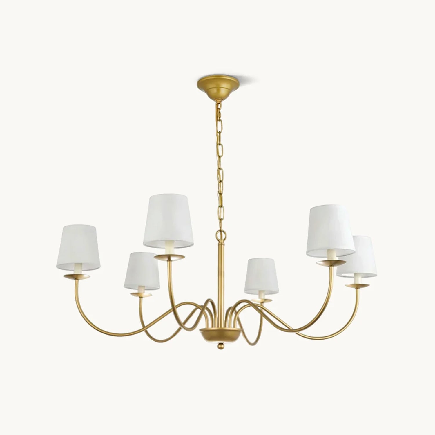 Eclipse Chandelier - Modern Crystal Ceiling Light Fixture for Dining Room, Living Room & Bedroom | Elegant Home Decor Lighting