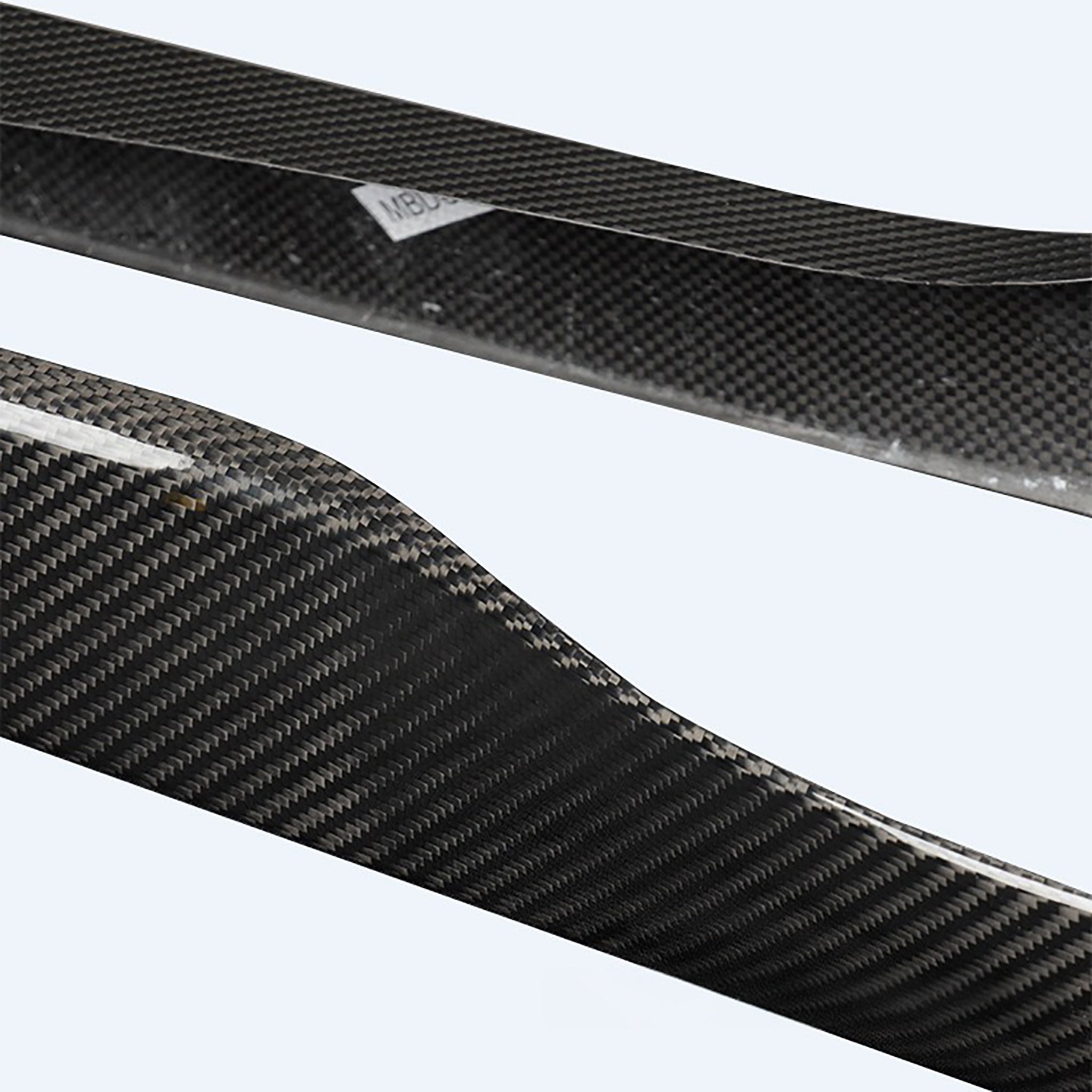 Premium Real Carbon Fiber Rear Trunk Side Trim Cover for Tesla Model X - Durable & Stylish Exterior Upgrade - Perfect for Car Enthusiasts & Tesla Owners