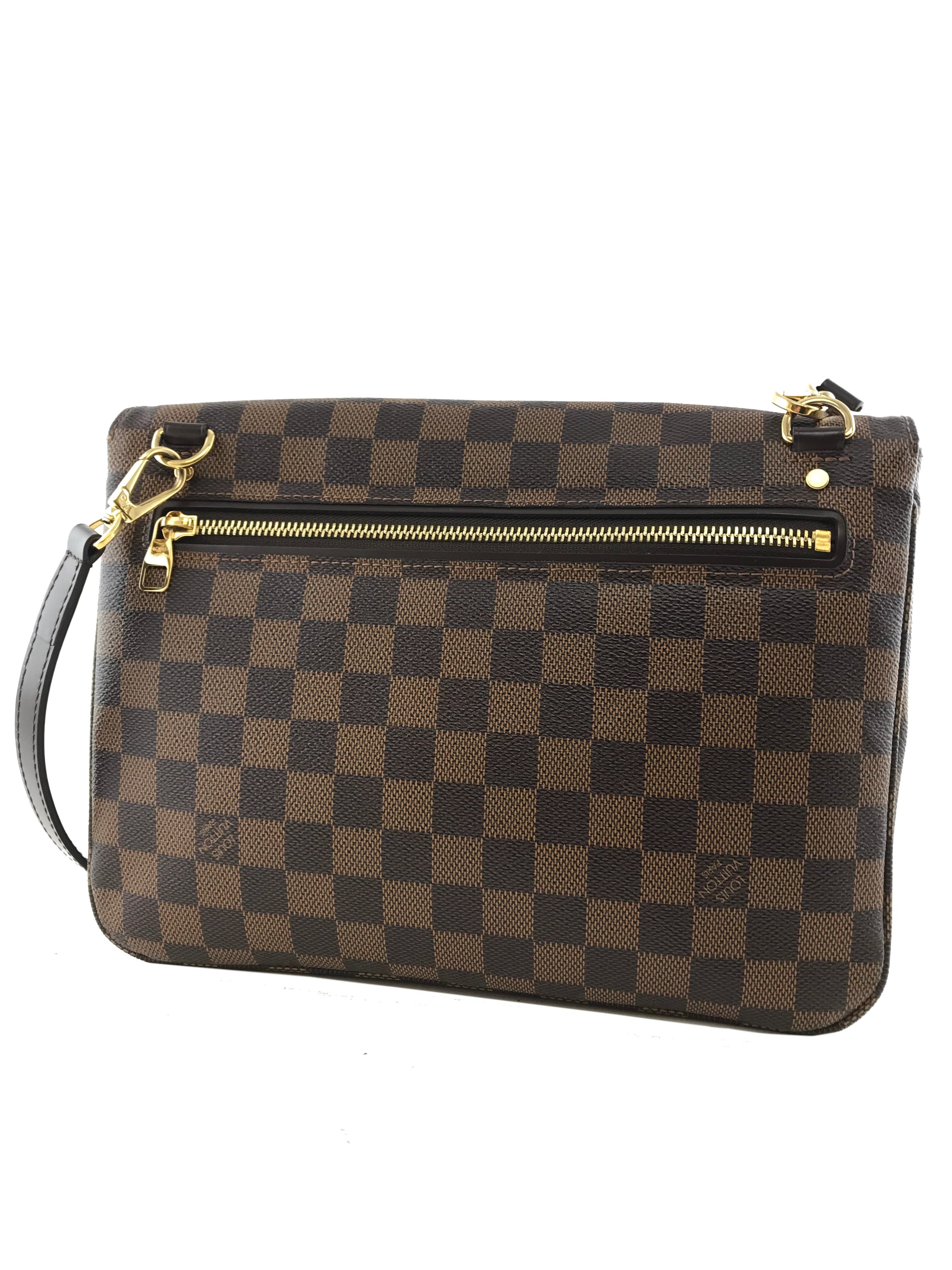 Authentic Louis Vuitton Damier Ebene Hoxton GM Shoulder Bag - Luxury Designer Handbag for Women | Perfect for Work, Travel & Everyday Use