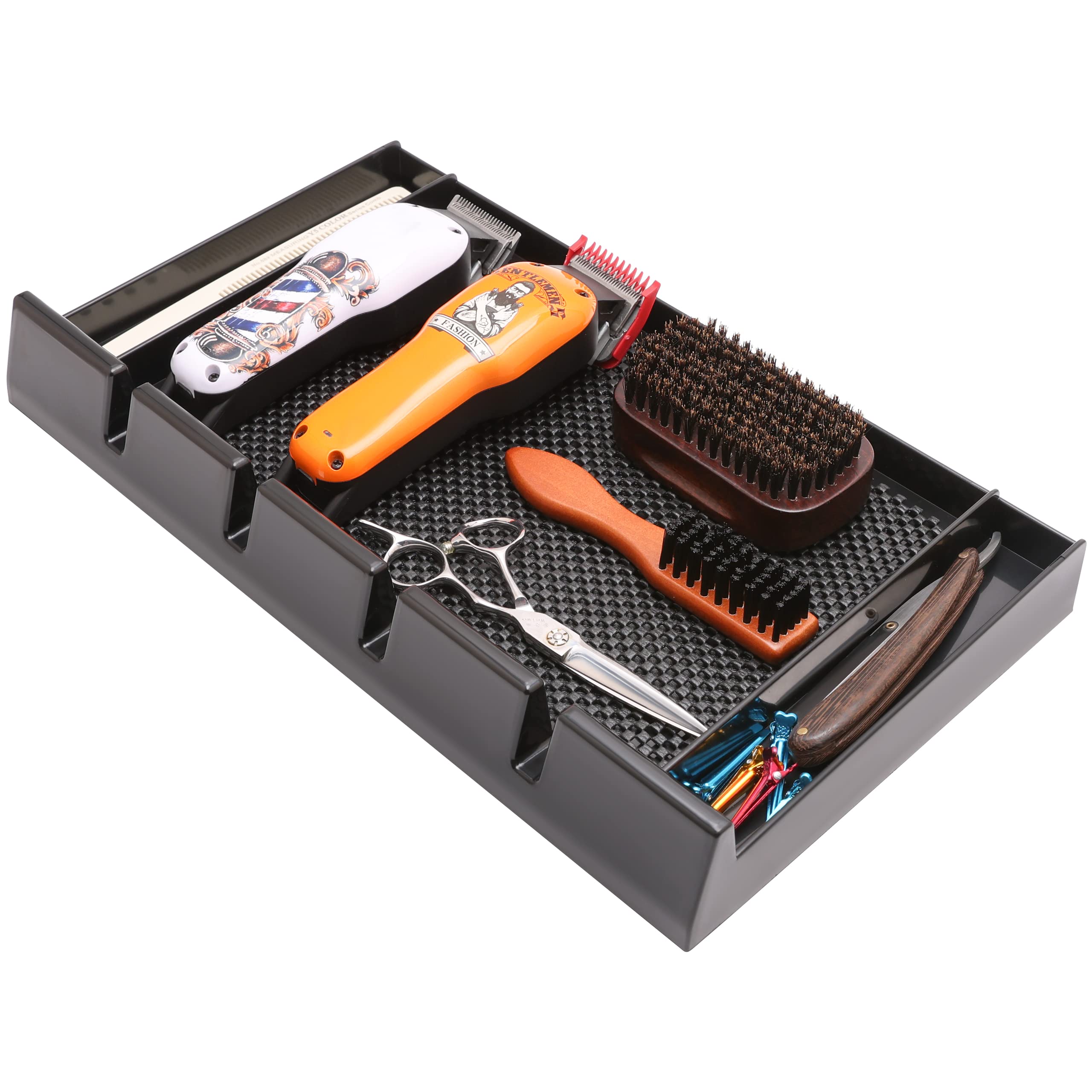 Professional Barber Clipper Tray Organizer - 15.7