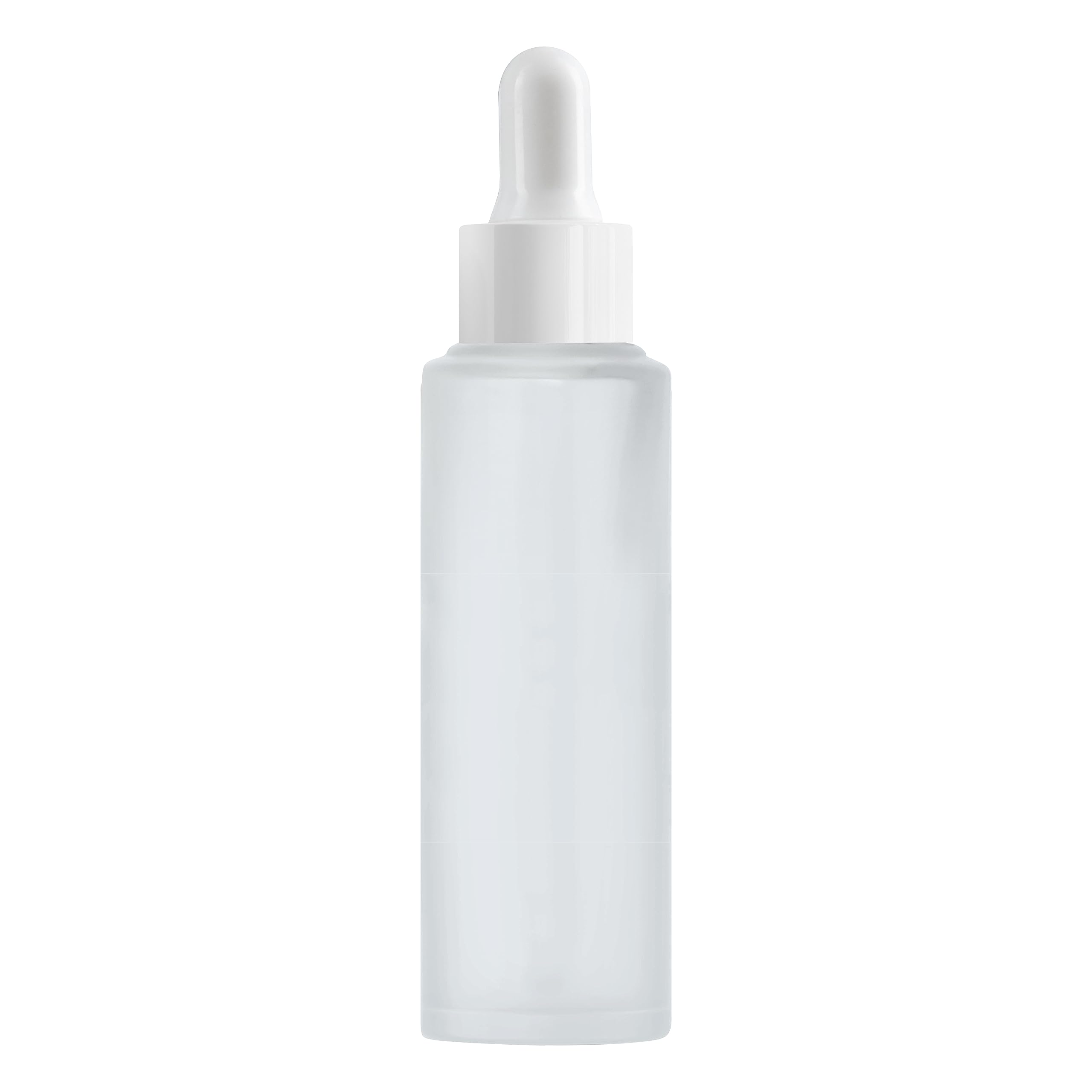 Premium Frosted Glass Dropper Bottles (3-Pack) - Essential Oil, Perfume & Serum Storage Containers with White Dropper Caps - Perfect for DIY Beauty, Aromatherapy & Travel Size Liquids