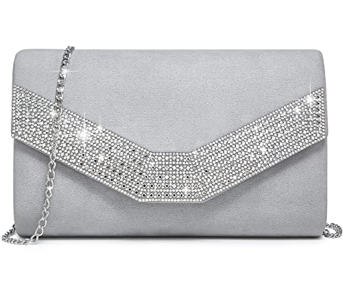 1-rhinestone Grey