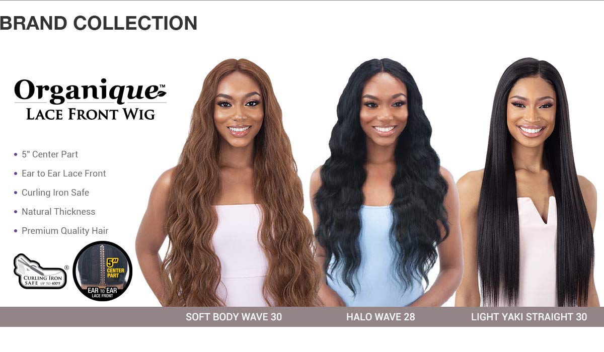 Organique Mastermix Synthetic Lace Front Wig - HALO WAVE 28
