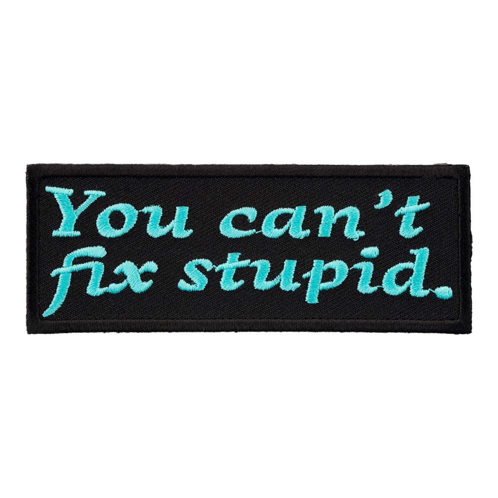 You Can't Fix Stupid