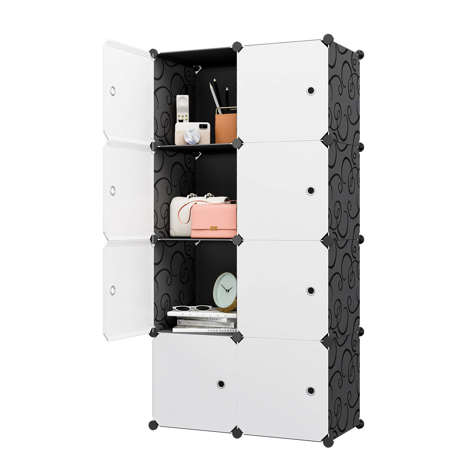 KOUSI 8-Cube Storage Organizer Shelf - 14