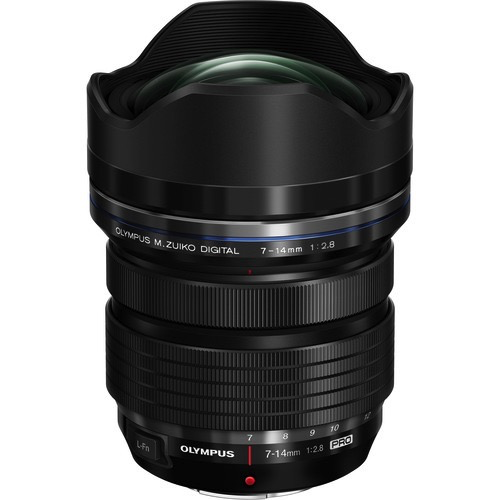 OM System M.Zuiko Digital ED 7-14mm f/2.8 PRO Wide Angle Zoom Lens for Micro Four Thirds Cameras - Perfect for Landscape, Architecture & Travel Photography