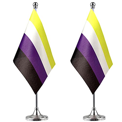 Nonbinary Rainbow flag