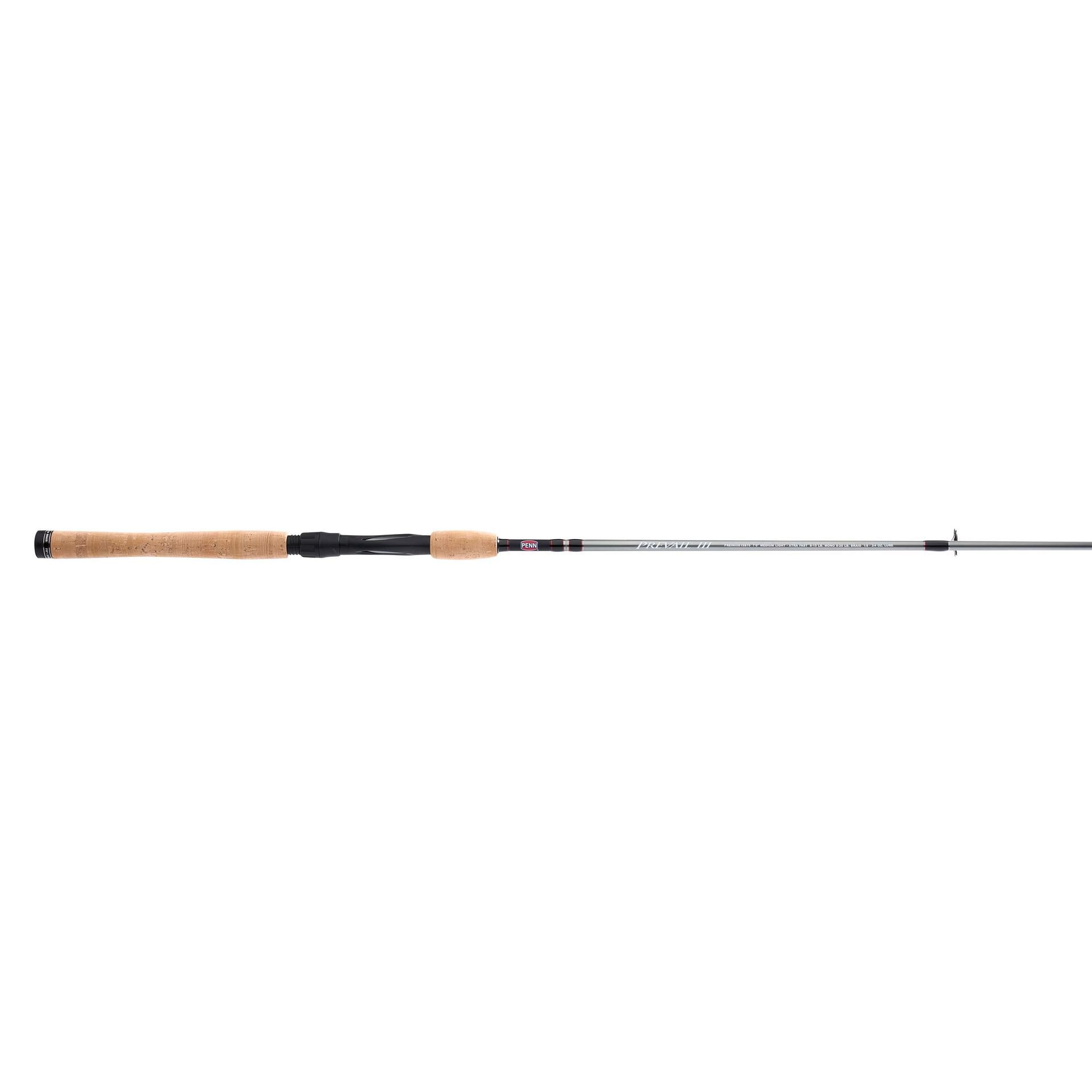 Prevail® III Inshore Spinning Fishing Rod - Lightweight Graphite Saltwater Rod for Bass, Trout & Redfish - Perfect for Kayak Fishing & Shore Casting