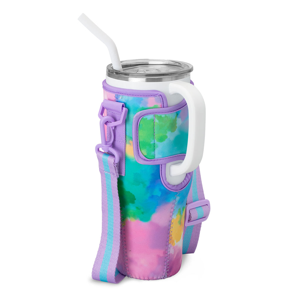 Cloud Nine Mega Mug Sling 40oz - Insulated Stainless Steel Water Bottle with Handle & Leak-Proof Lid for Hiking, Camping & Outdoor Adventures