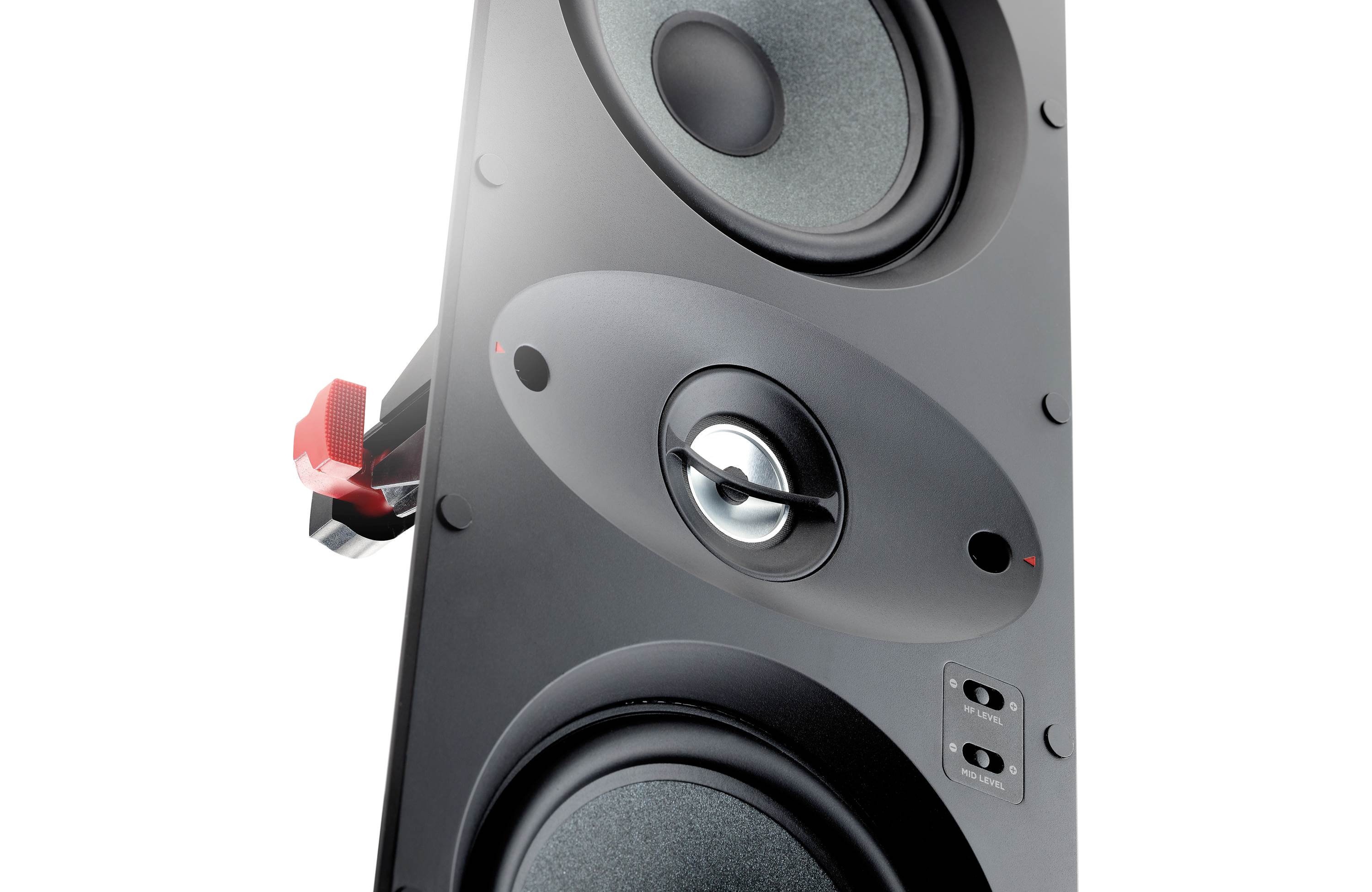 Focal 100 IW LCR5 2-Way In-Wall Speaker - High Performance Home Theater Audio System for Living Room & Home Cinema Installation (Single Speaker)