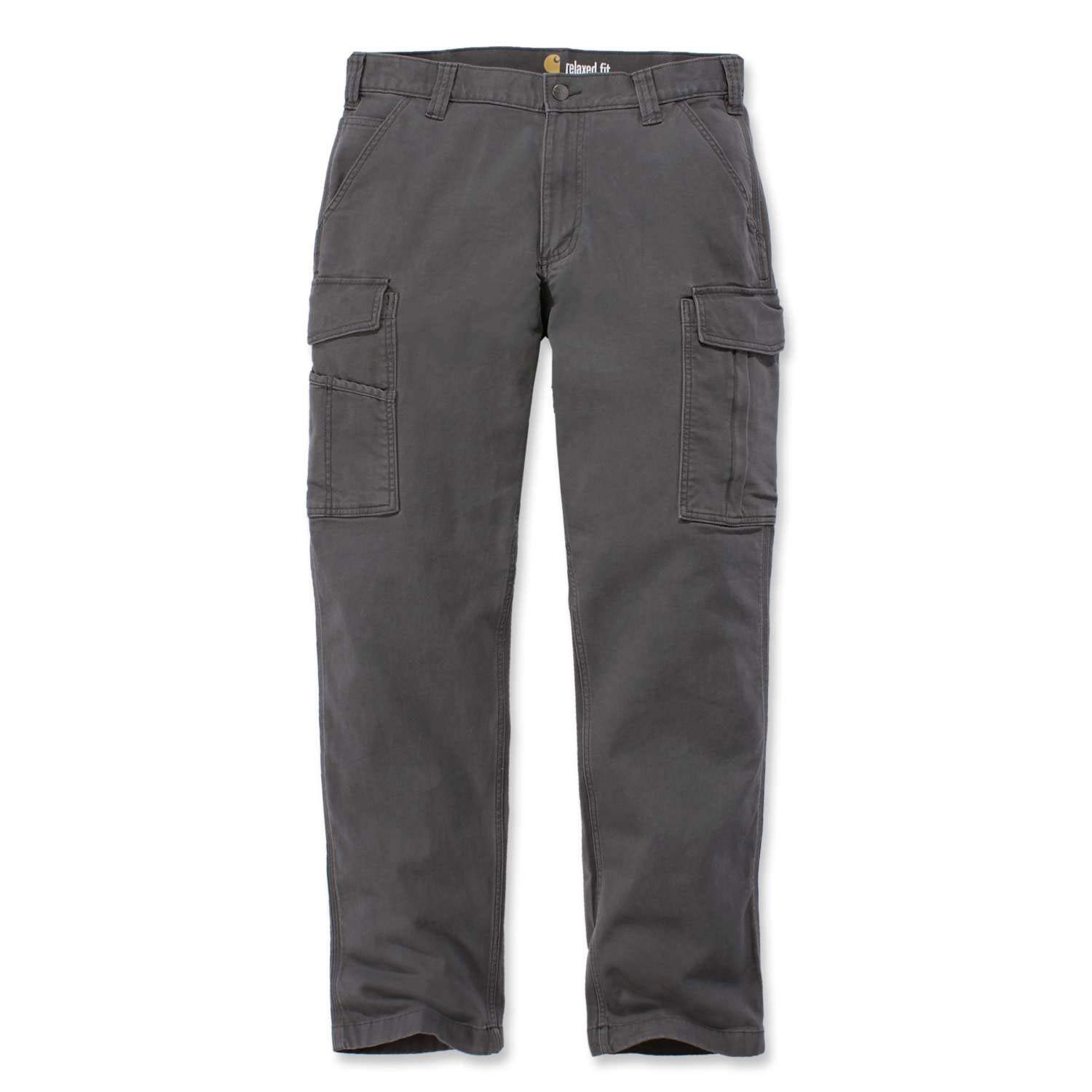 Carhartt Men's Rugged Flex Relaxed Fit Canvas Cargo Work Pants - Durable & Comfortable for Construction, Landscaping & Outdoor Jobs