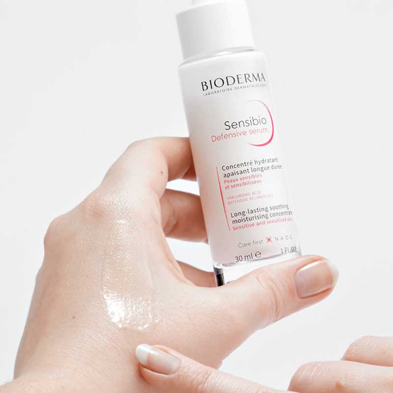 Bioderma Sensibio Defensive Serum for Sensitive Skin - Soothing & Hydrating Face Serum with Antioxidants - Perfect for Daily Skincare Routine & Redness Relief