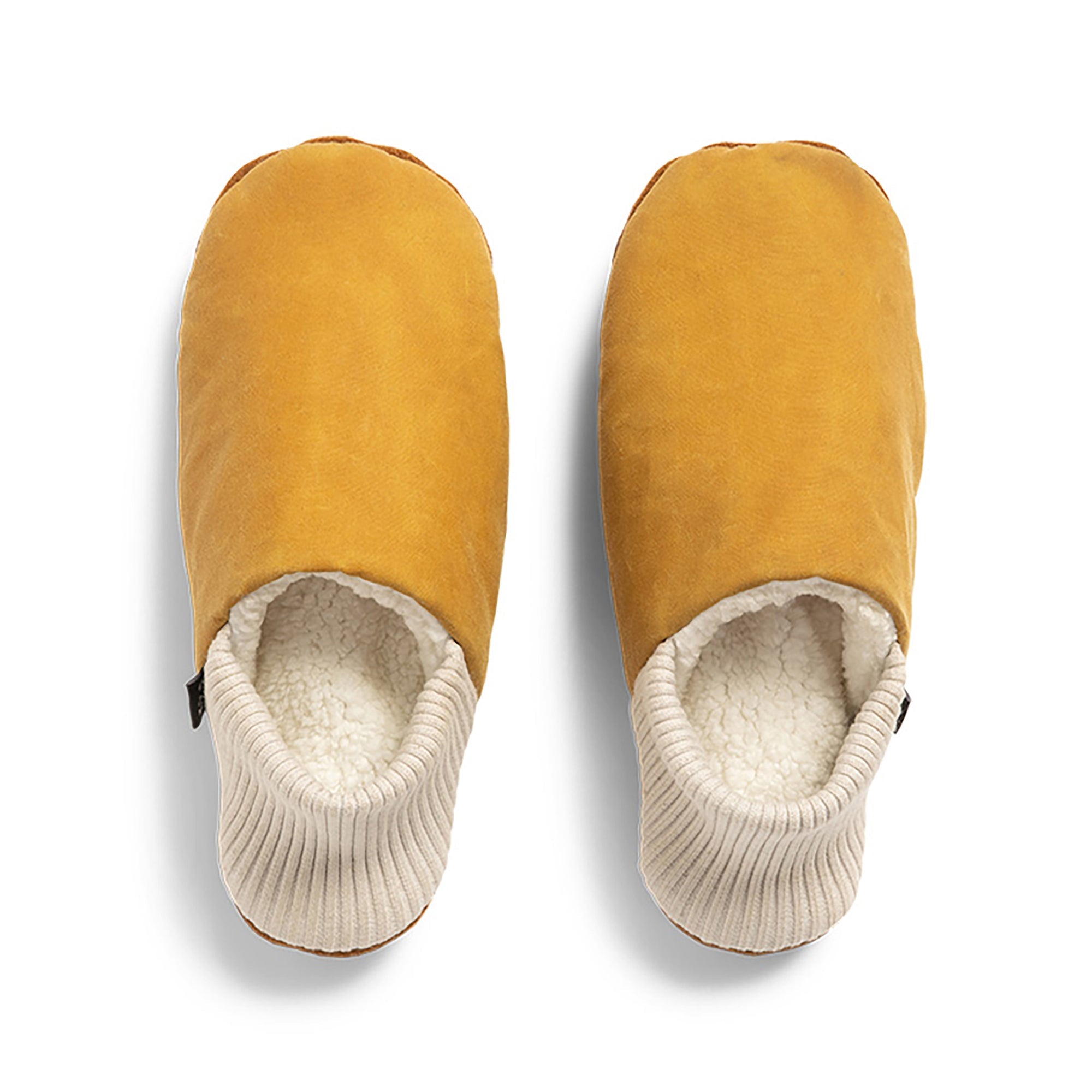 Aberdeen Waxed Canvas House Shoes - Sherpa Lined Slippers for Men & Women | Cozy Indoor Comfort for Winter, Lounge Wear, Home Office