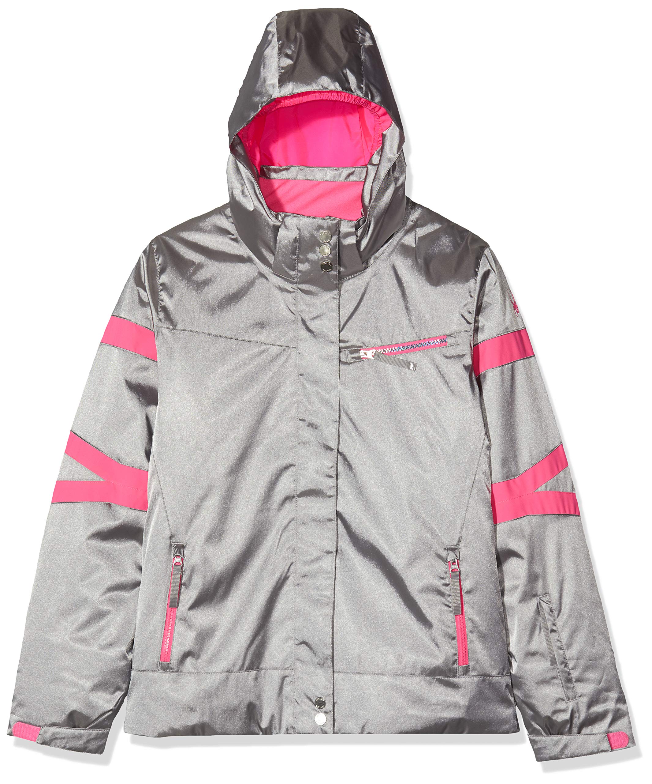 Spyder Kids Girl's Podium Jacket - Winter Snow Jacket for Big Kids - Warm & Waterproof Ski Jacket for Girls - Perfect for Skiing, Snowboarding & Outdoor Winter Activities