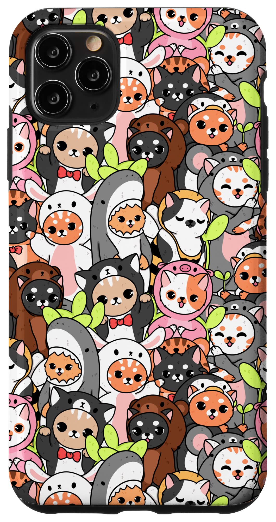 iPhone 11 Pro Max Cute Cat Case for Pet Lovers - Kawaii Style