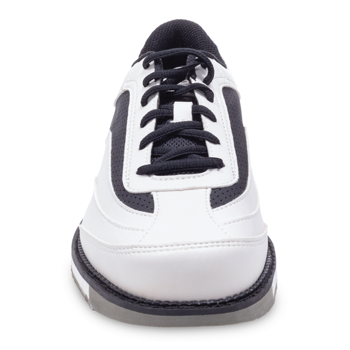 Brunswick Men's Rampage Interchangeable White Right Hand Bowling Shoes - Comfortable & Durable for League Play & Casual Bowling