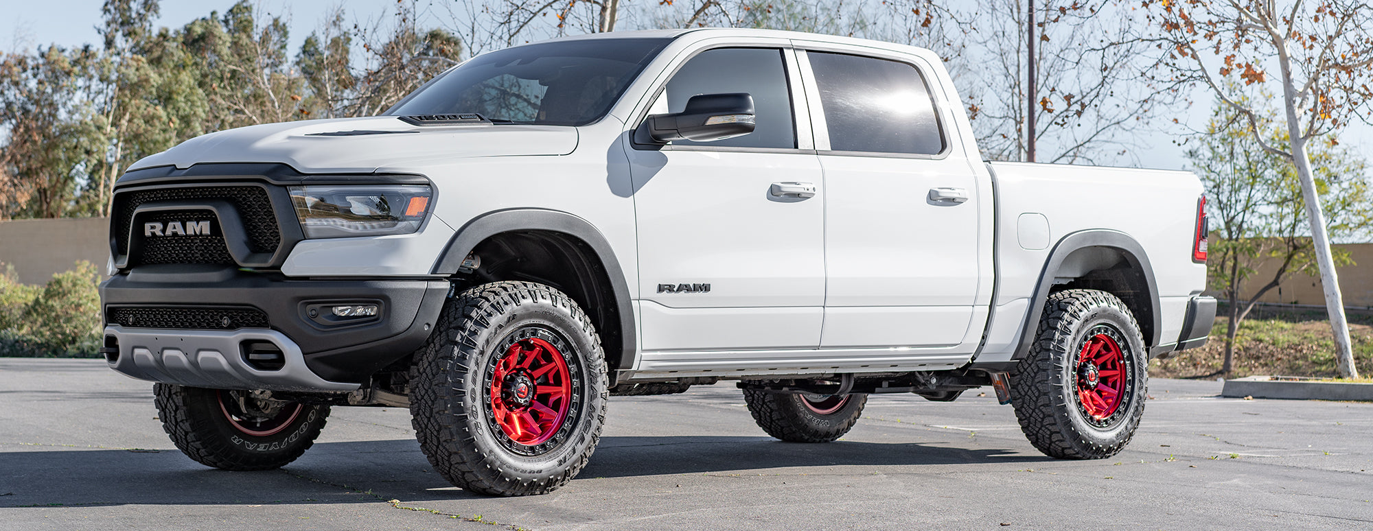 2019-2024 Ram 1500 Rebel Carli 2.0 Commuter Suspension System with Heavy Duty Rear Coil Springs - Off-Road Performance Upgrade for Daily Driving & Adventure