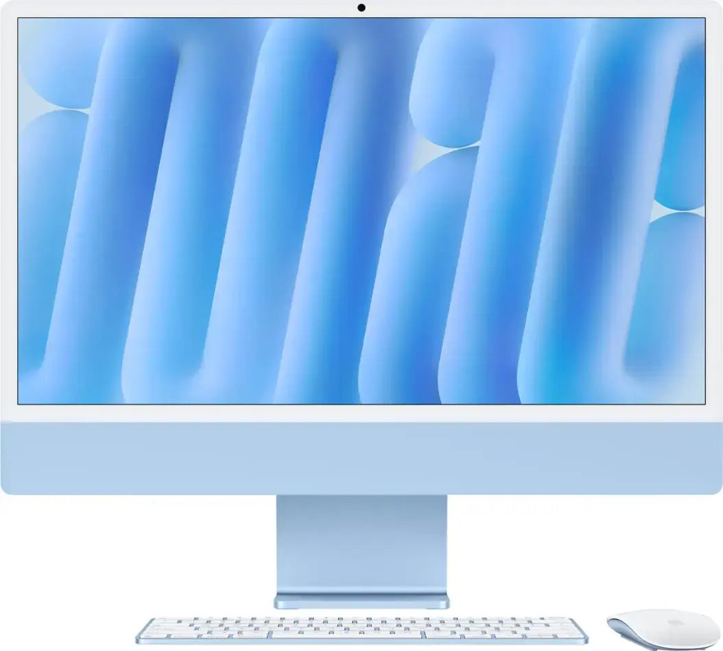 Apple iMac 24-inch with Retina 4.5K Display - All-in-One Desktop with M1 Chip (8-Core CPU, 8-Core GPU), 8GB RAM, 512GB SSD - Perfect for Home Office, Graphic Design & Video Editing