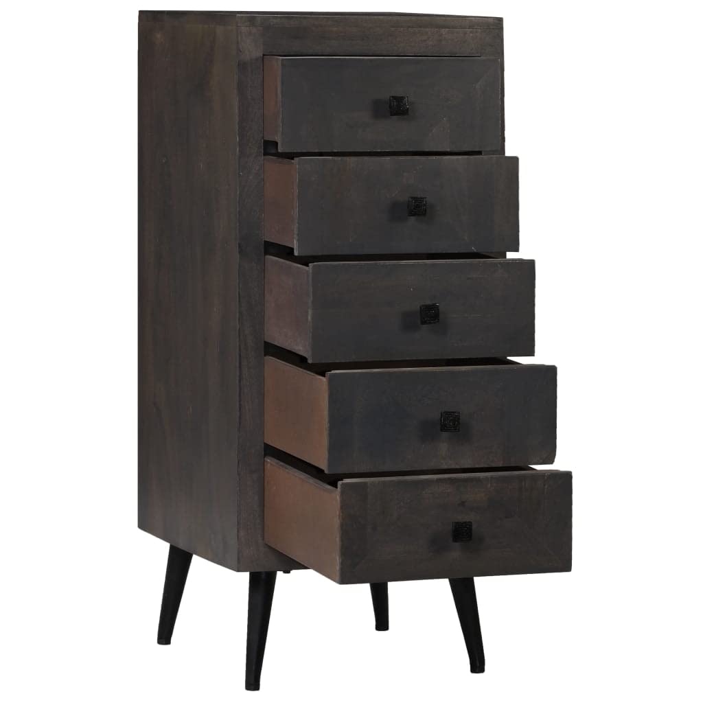 vidaXL Solid Wood Mango Sideboard Buffet Console Cabinet - Stylish Storage for Kitchen, Dining Room & Living Room | Perfect for Entertaining, Display & Organization