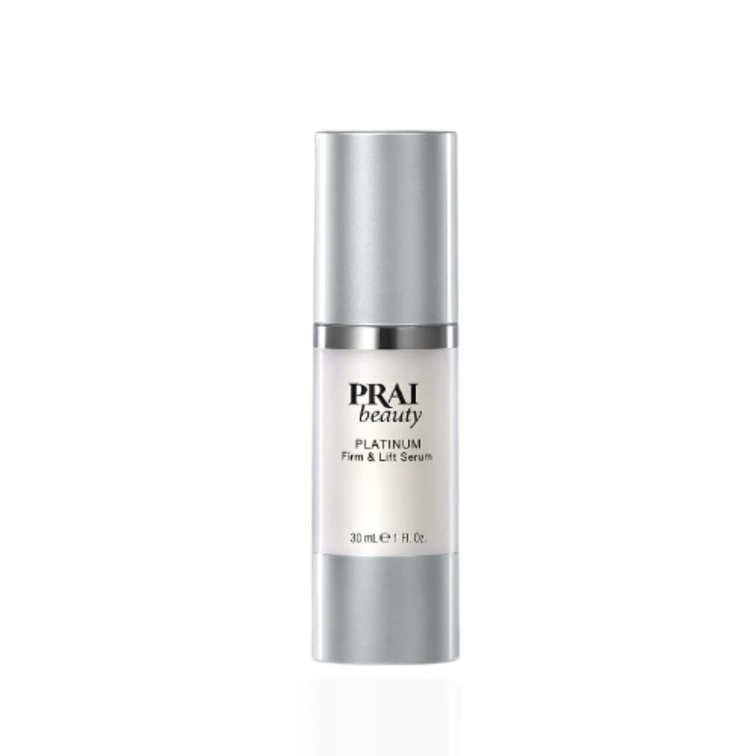 PRAI BEAUTY Platinum Firm & Lift Night Cream - Anti-Aging Serum with Anti-Gravity Technology, Skin-Lifting Peptides & Natural Oils for Firmer, Smoother Skin | 30ml | Perfect for Nighttime Skincare Routine & Wrinkle Reduction