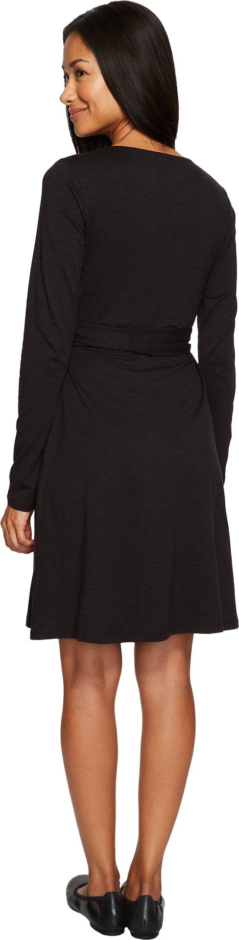 Toad & Co Women's Cue Wrap Long Sleeve Dress - Casual Boho Chic Flowy Dress for Work, Travel & Everyday Wear