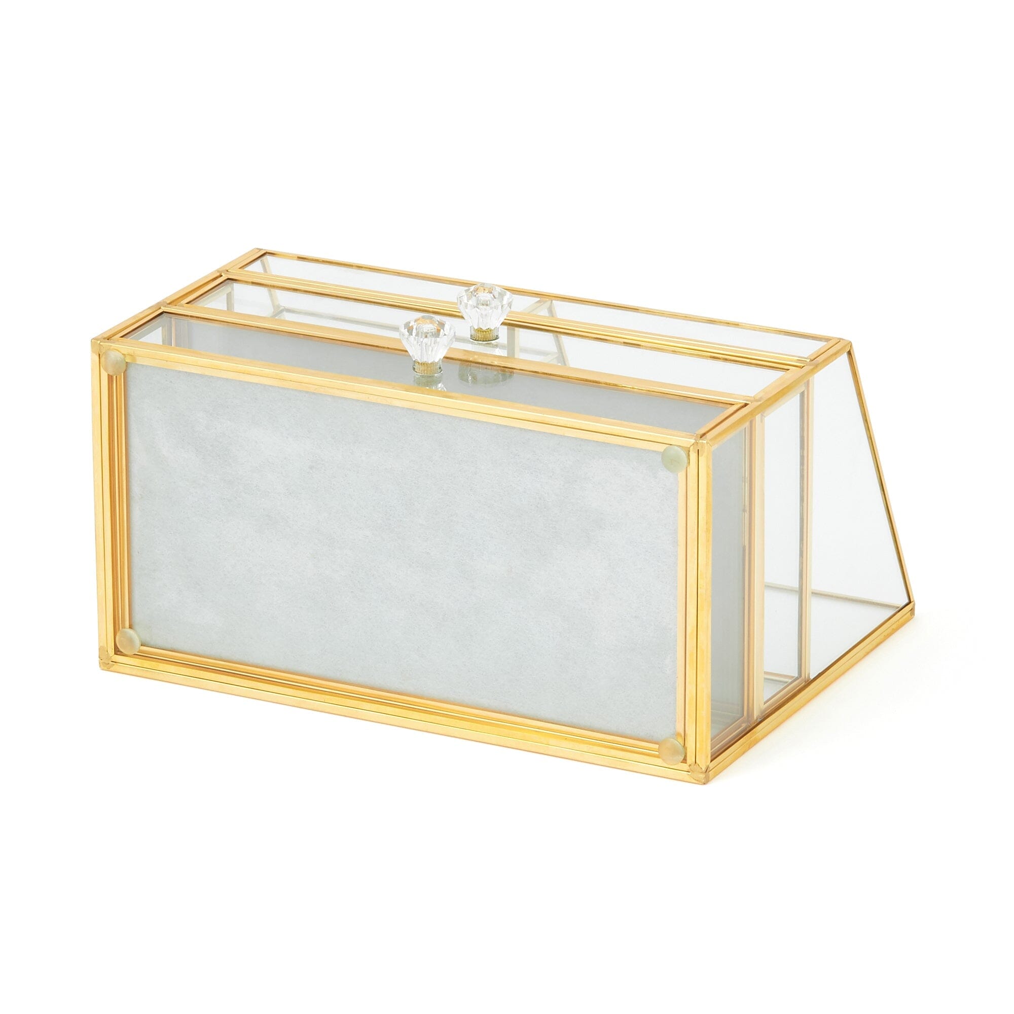 Clear Acrylic Drawer Organizer for Jewelry, Makeup & Office Supplies - Perfect for Vanity, Bathroom & Desk Storage