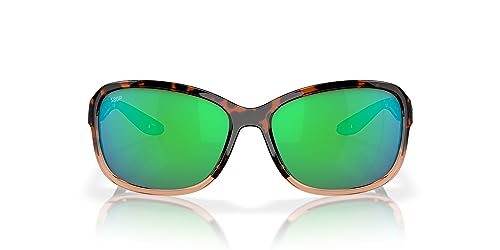 Shiny Tortoise Fade/Green Mirrored Polarized 580p