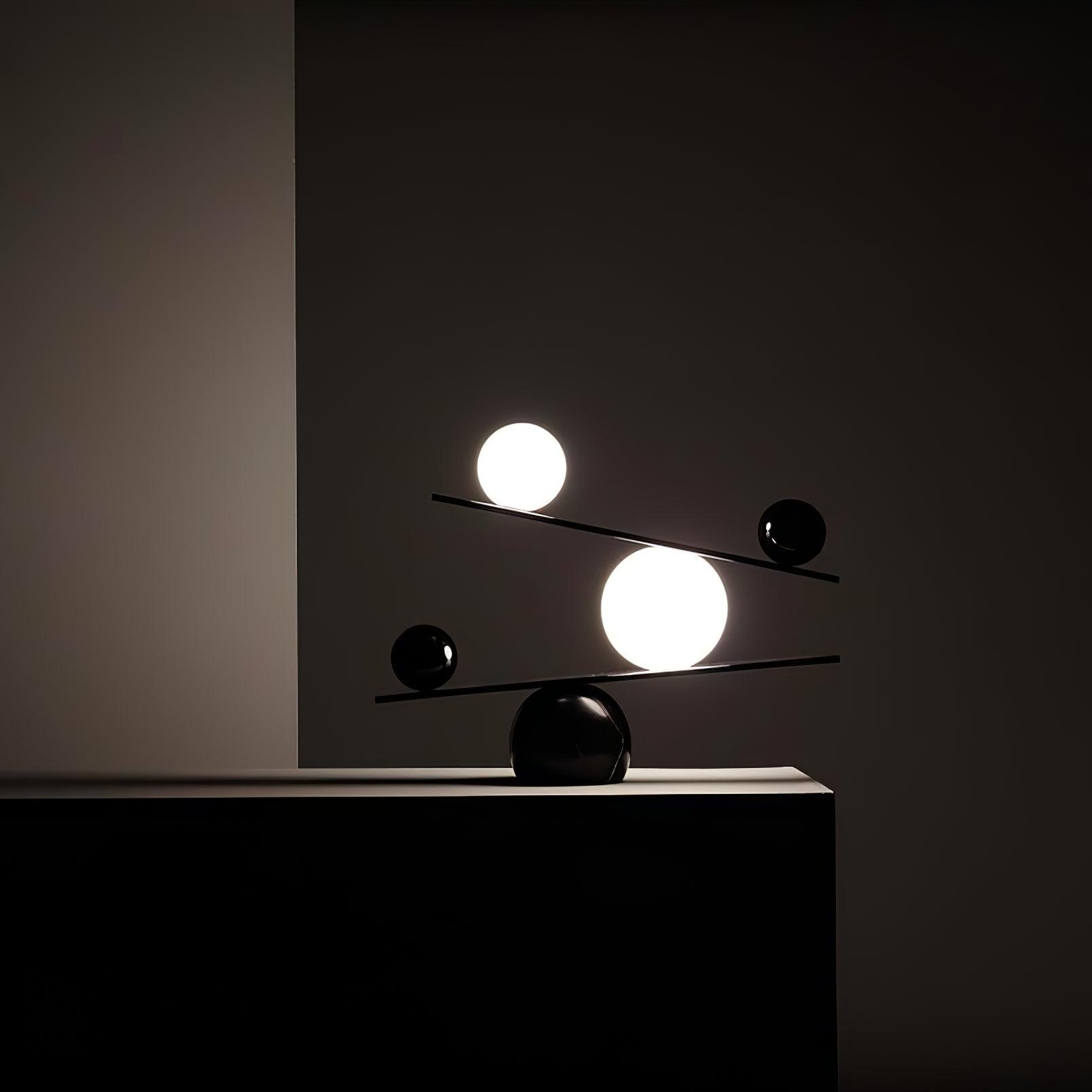 Modern Balance Table Lamp - Adjustable LED Desk Light for Home Office, Bedroom & Study - Perfect for Reading, Working & Relaxing
