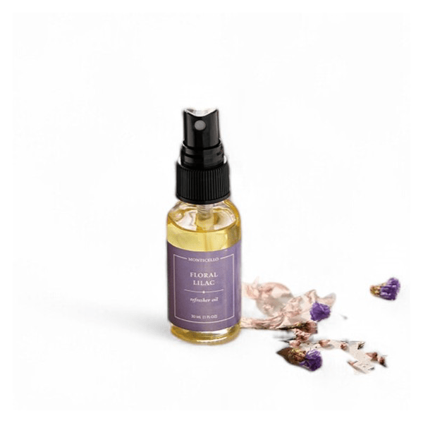 Monticello Lilac Refresher Oil - 100% Pure Essential Oil for Aromatherapy, Relaxation & Stress Relief - Perfect for Diffusers, Massage & Home Fragrance