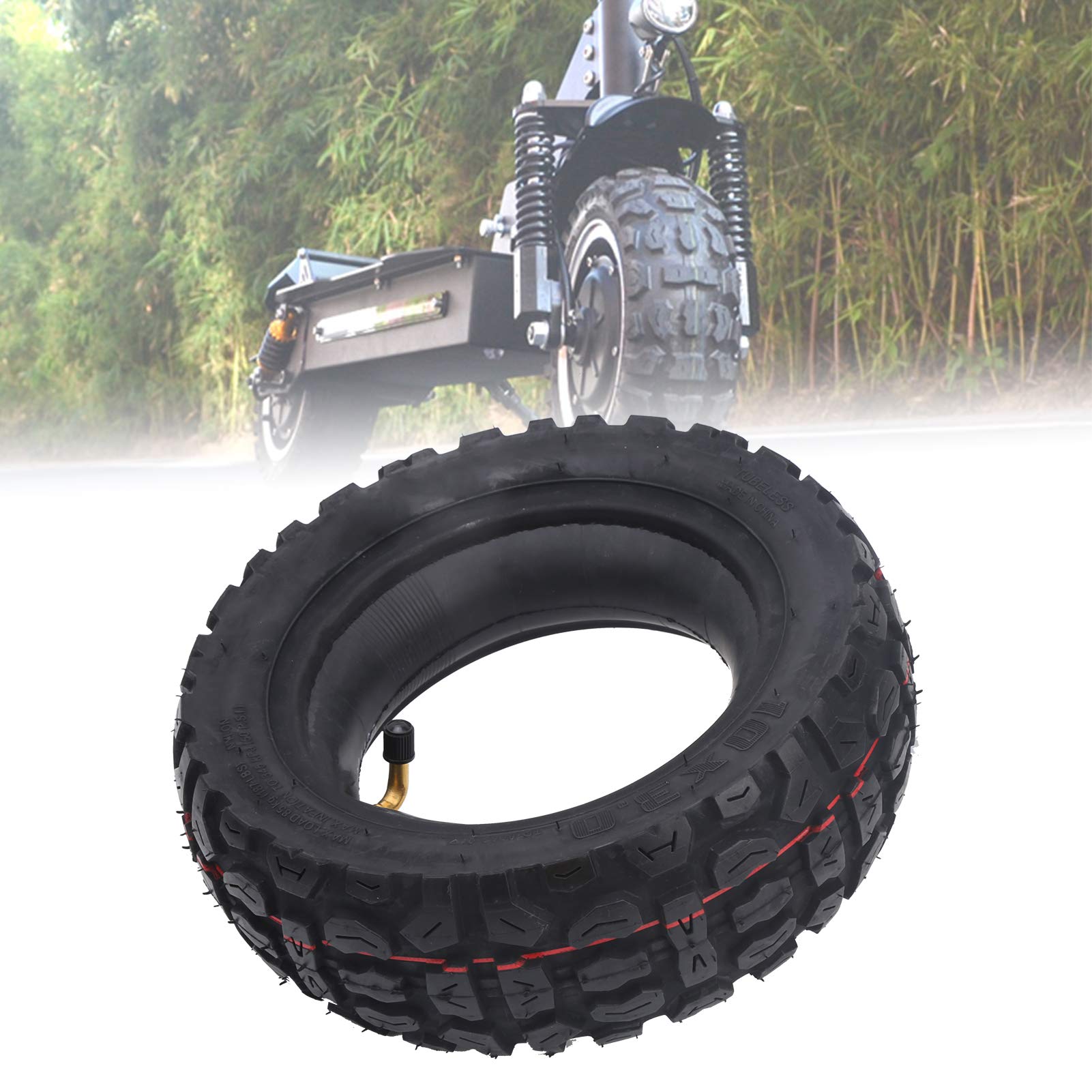 10x3.0 Electric Scooter Replacement Tire - Heavy Duty Inner & Outer Tube Tires with Non-Slip Thick Rubber - Perfect for Commuting, City Riding and Off-Road Adventures
