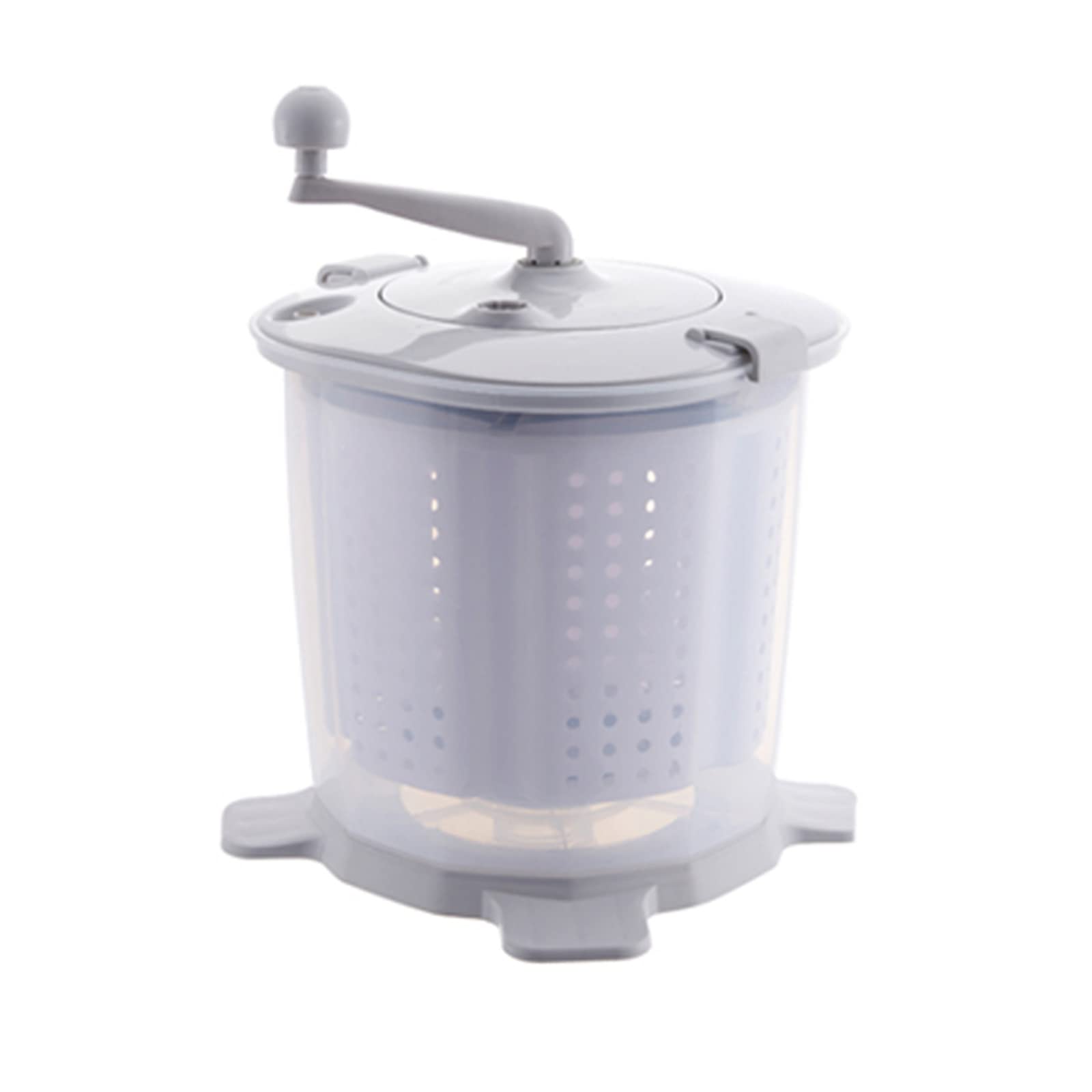 Portable Mini Washing Machine - Hand Powered Non-Electric Eco-Friendly Compact Washer with Manual Spin Dryer | Perfect for Camping, Travel, Apartments, Dorms & Small Space Laundry Needs