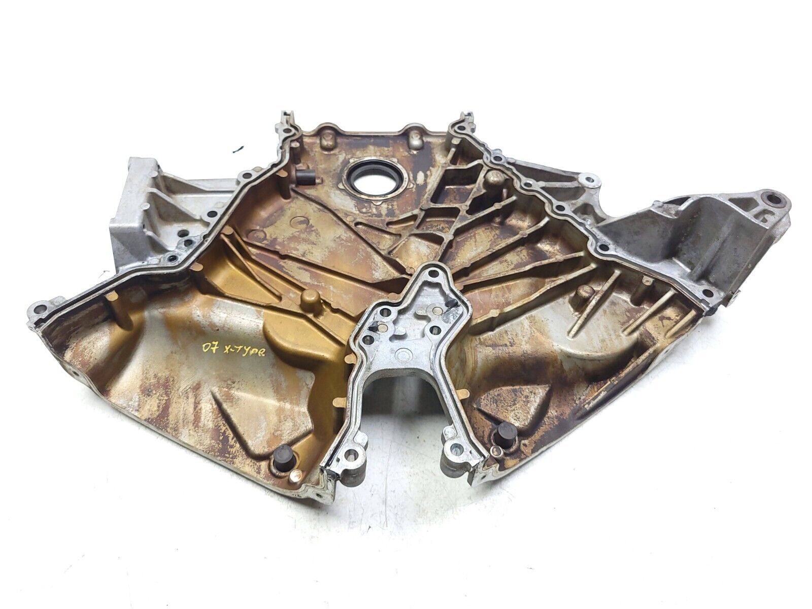 02 08 Jaguar X-Type Engine Timing Cover OEM 86k Miles - Replacement Part for Jaguar X-Type 2002-2008 Models - Perfect for Engine Repair & Maintenance