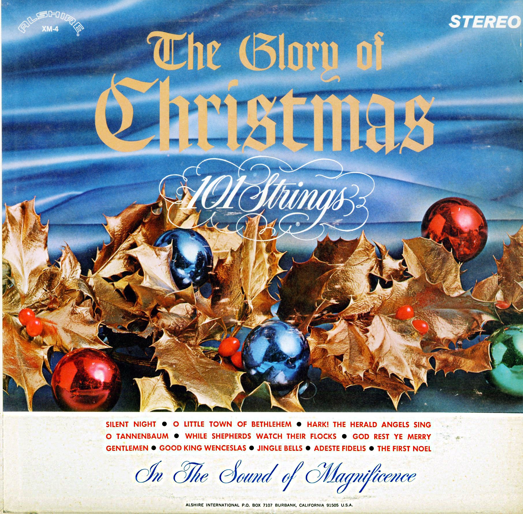 101 Strings - Glory of Christmas Audio CD | Holiday Music Collection | Perfect for Christmas Celebrations, Gift Giving & Festive Home Decor
