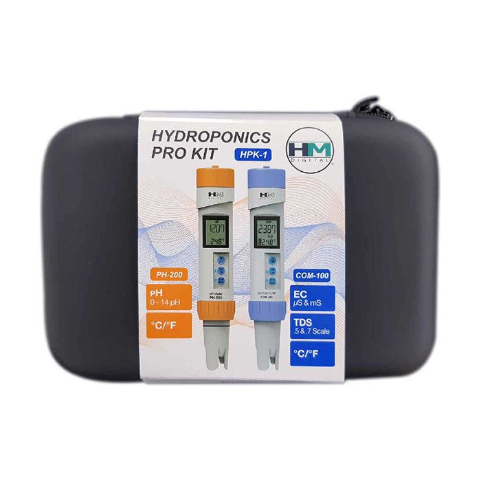 HM Digital Waterproof Professional Series TDS Meter Kit - Accurate Water Quality Testing for Drinking Water, Aquariums, Hydroponics & Pools