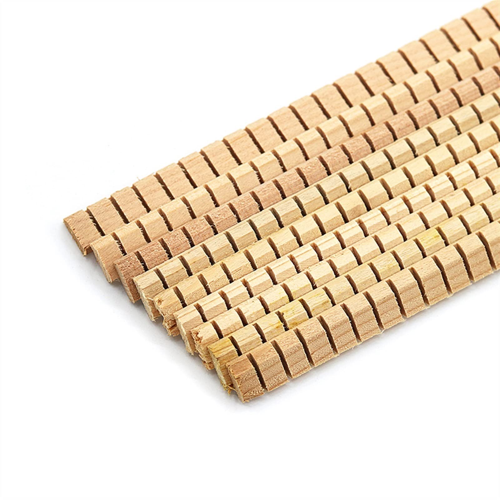TSTS 5-Piece Ukulele Echo Strip Wood Sash Lining Set - Guitar Parts Replacement for DIY Guitar Making & Repair | Perfect for Ukulele and Acoustic Guitar Maintenance