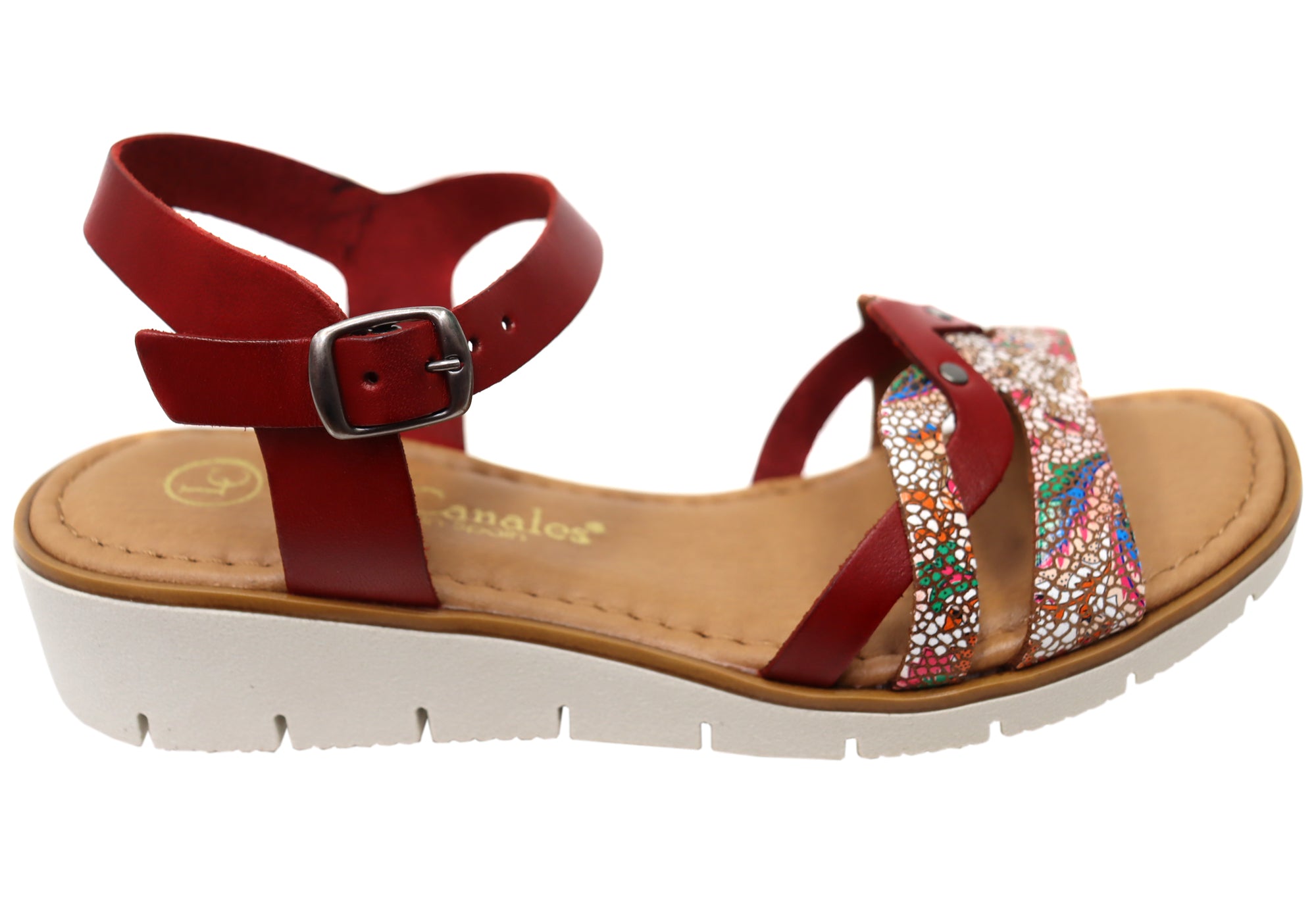 Lola Canales Lane Women's Comfortable Leather Sandals - Handmade in Spain - Perfect for Summer, Beach & Casual Outings