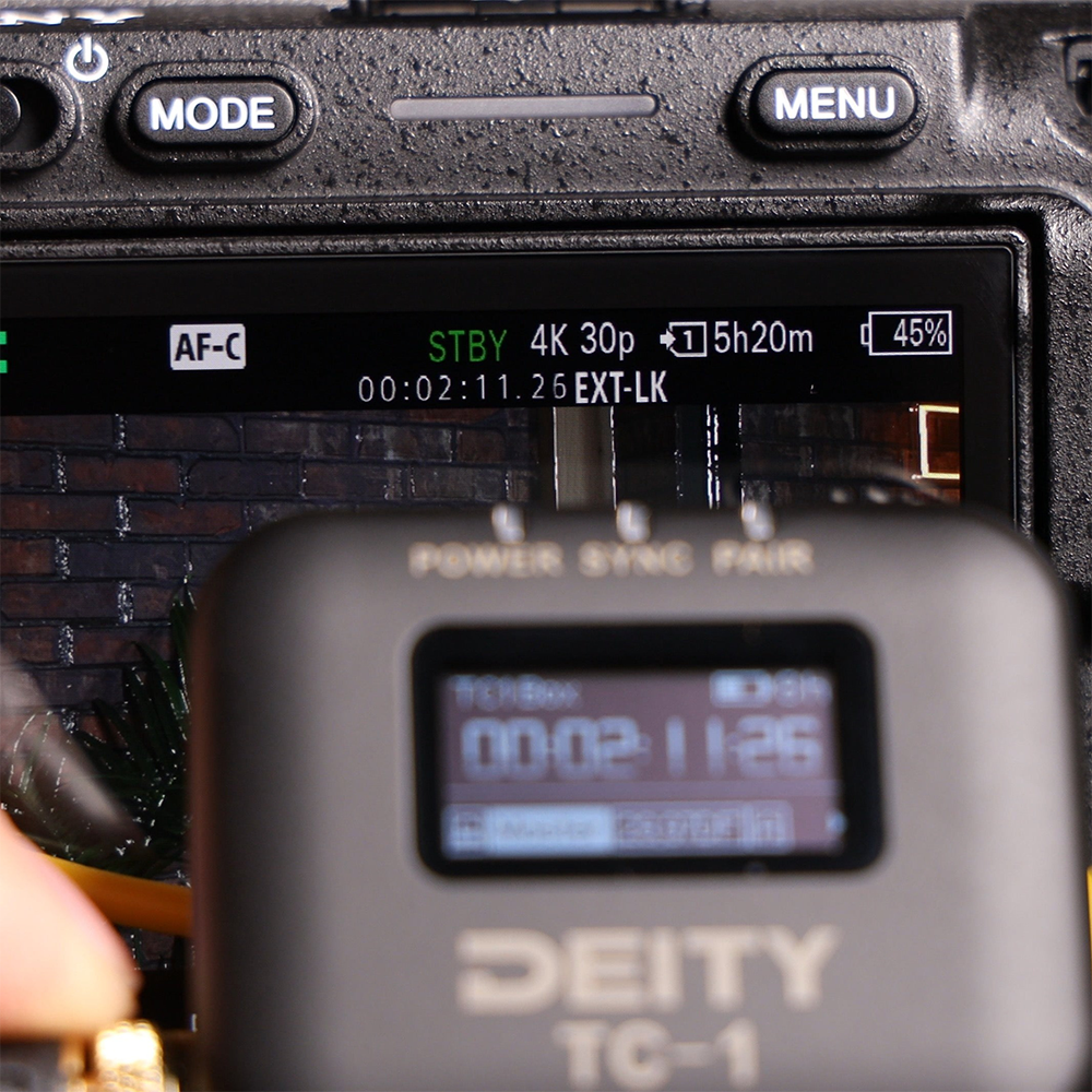 Sony Mirrorless Camera Timecode Cable - Sync Audio & Video for Professional Filmmaking & Live Streaming (Model C23)