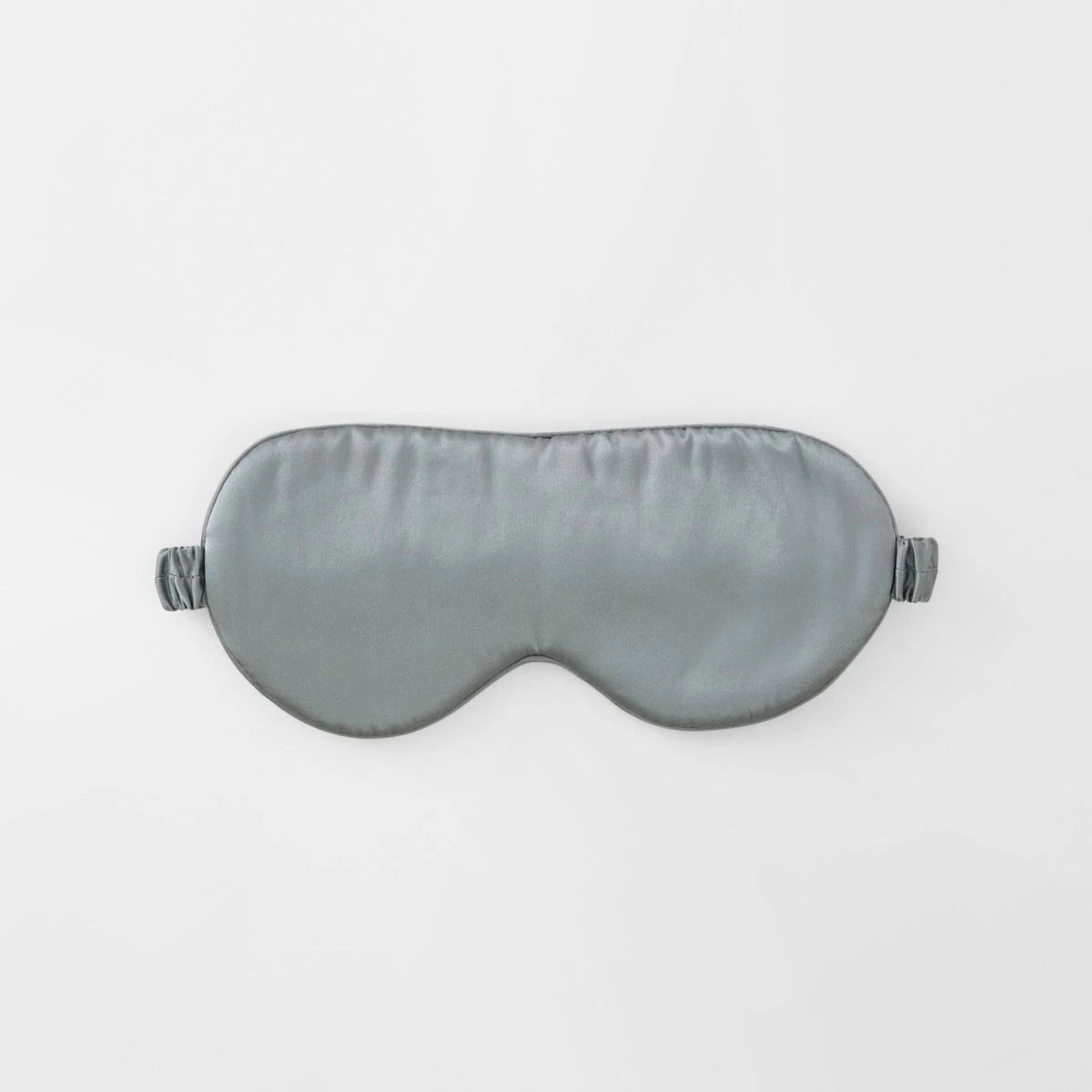 Sheridan Green Smoke Silk Sleep Mask - Soft & Breathable Eye Cover for Sleeping, Travel & Relaxation - Perfect for Night Use, Naps & Jet Lag Relief