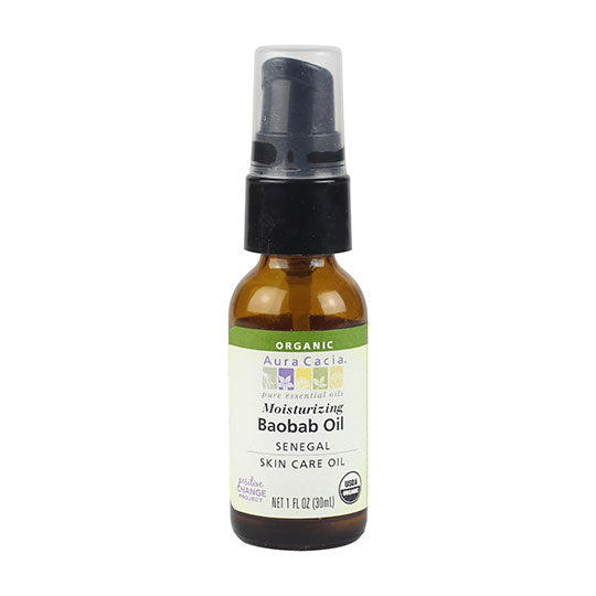 Organic Baobab Oil Spray for Hair & Skin - Cold Pressed, Pure & Natural Moisturizer | Perfect for Dry Scalp, Frizzy Hair & Anti-Aging Skincare Routine