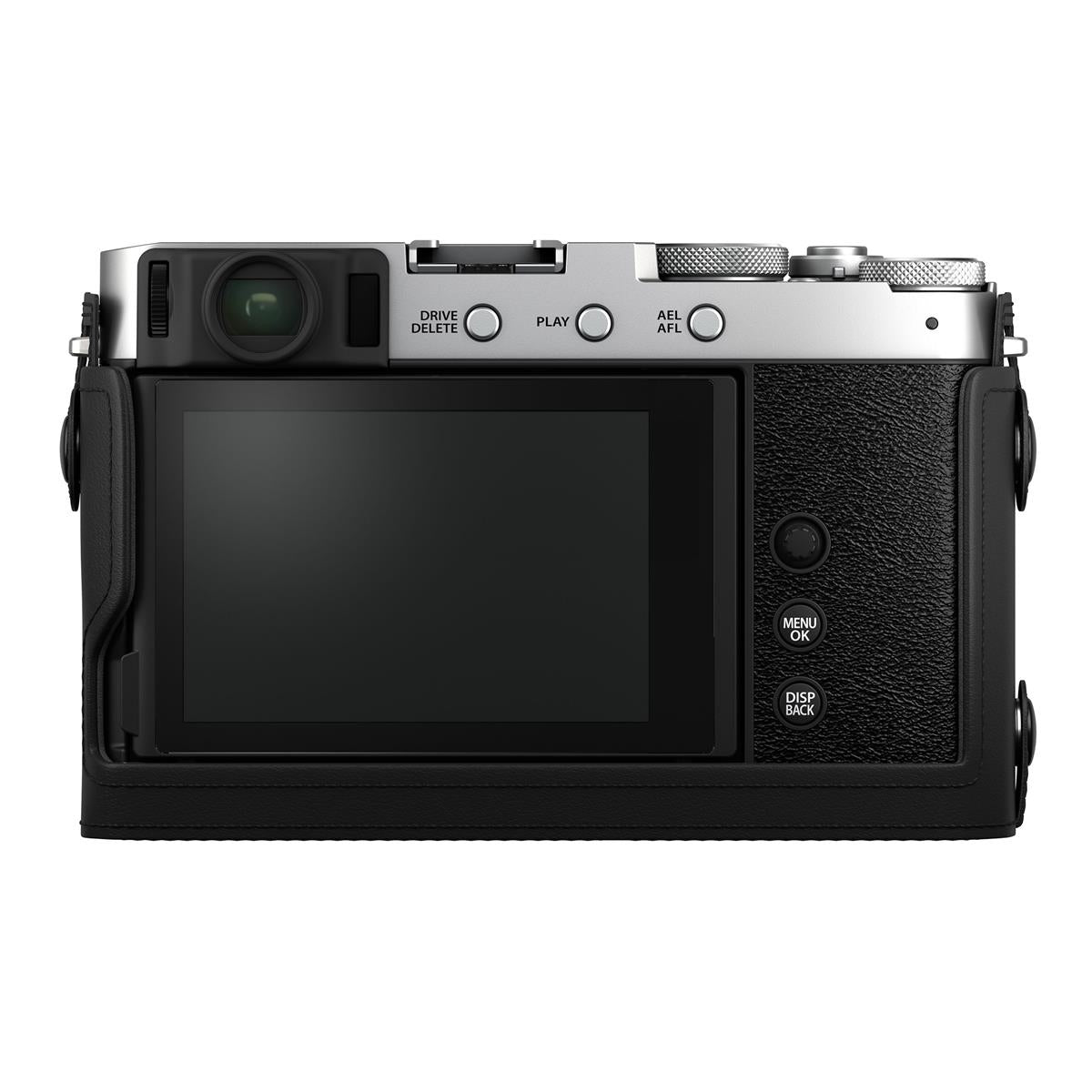 Fujifilm BLC-XE4 Genuine Black Leather Camera Case for X-E4 - Premium Protection for Travel & Street Photography