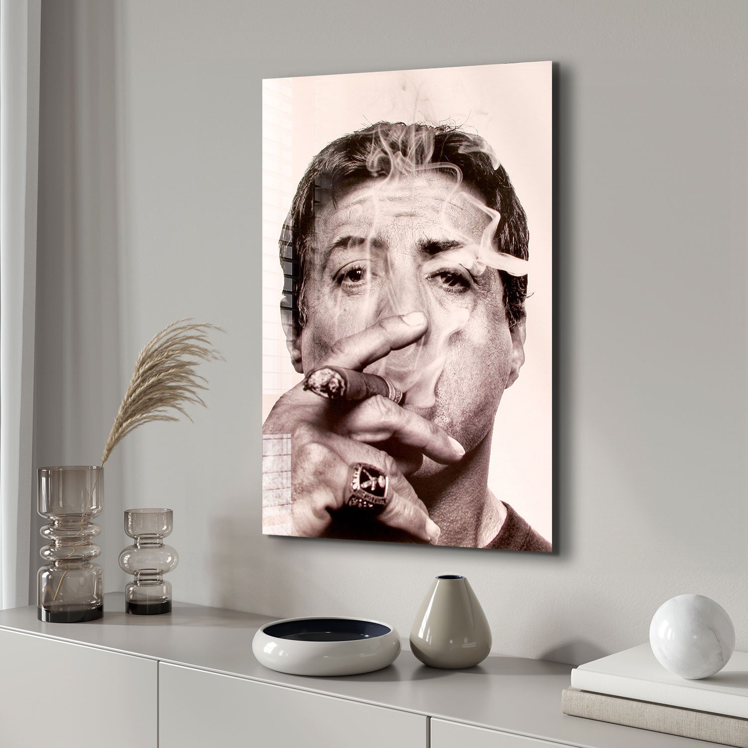 Sylvester Stallone Smoking Cigar - Premium Handmade Cigars for Men - Perfect for Celebrations, Gifts & Relaxation